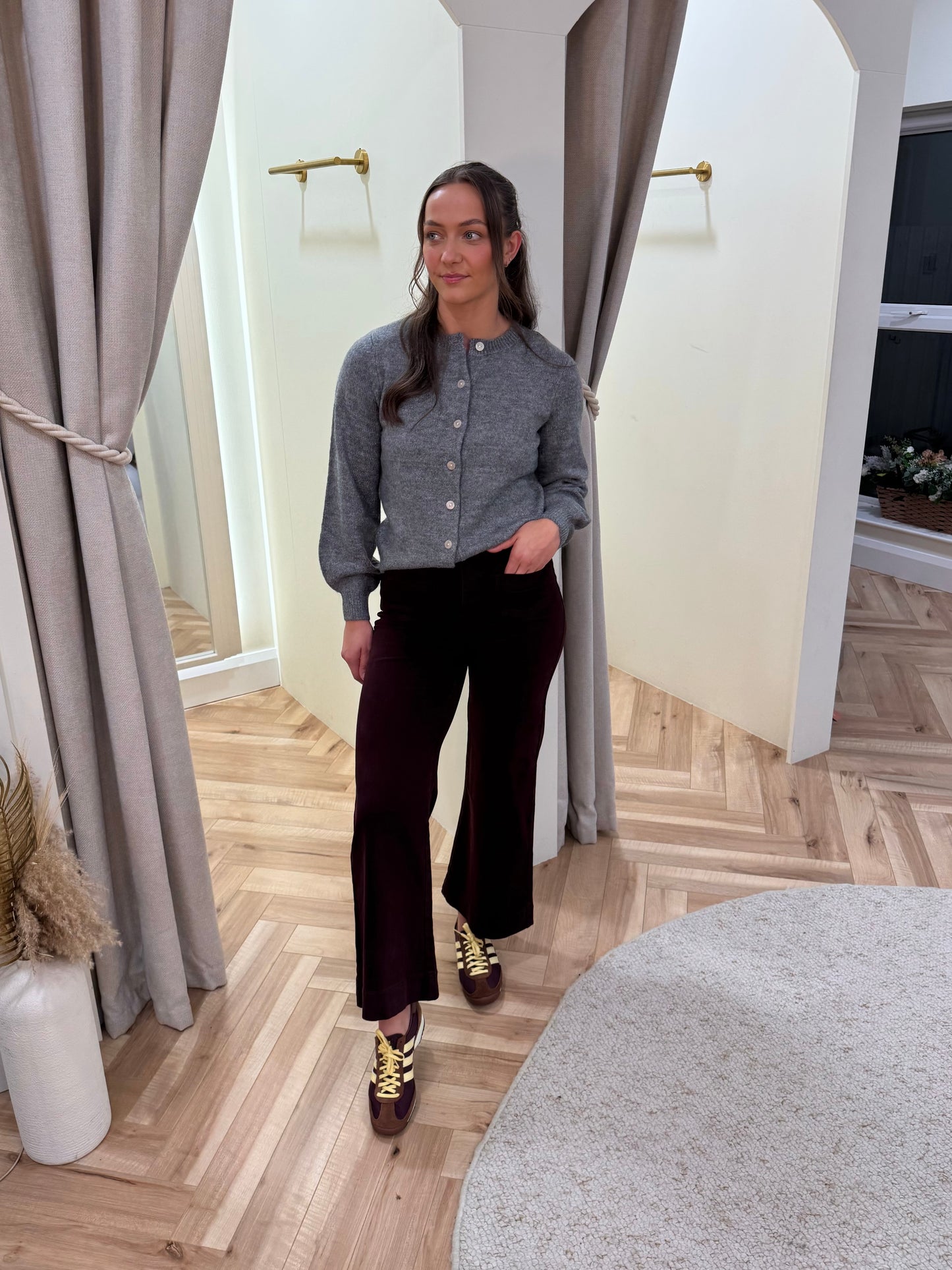 Vigladys cardigan in grey