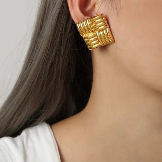 HAILEY GOLD EARRINGS