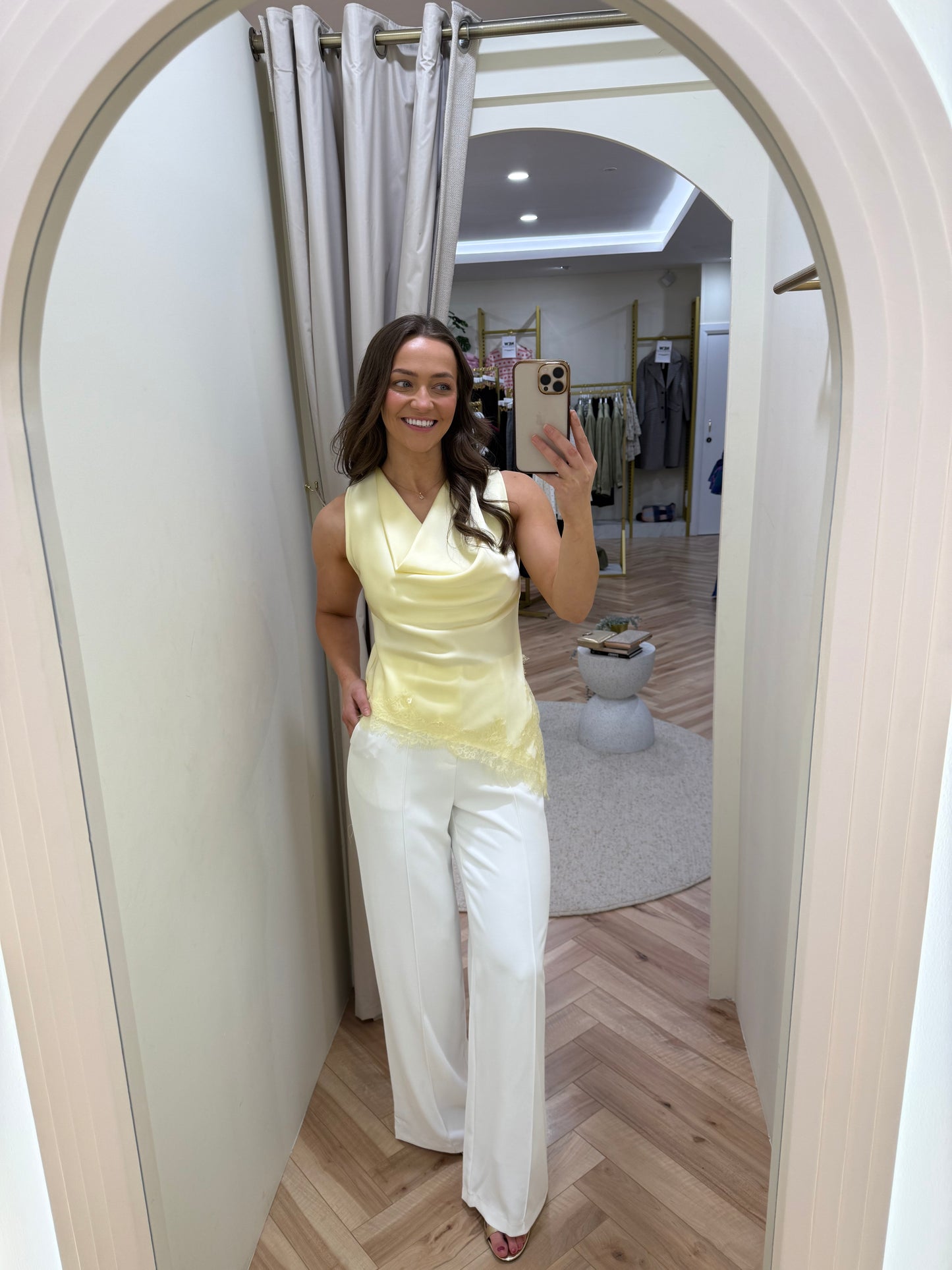 Estelle Top in Yellow