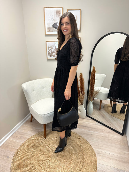 Ichi Ihjalani Dress Black