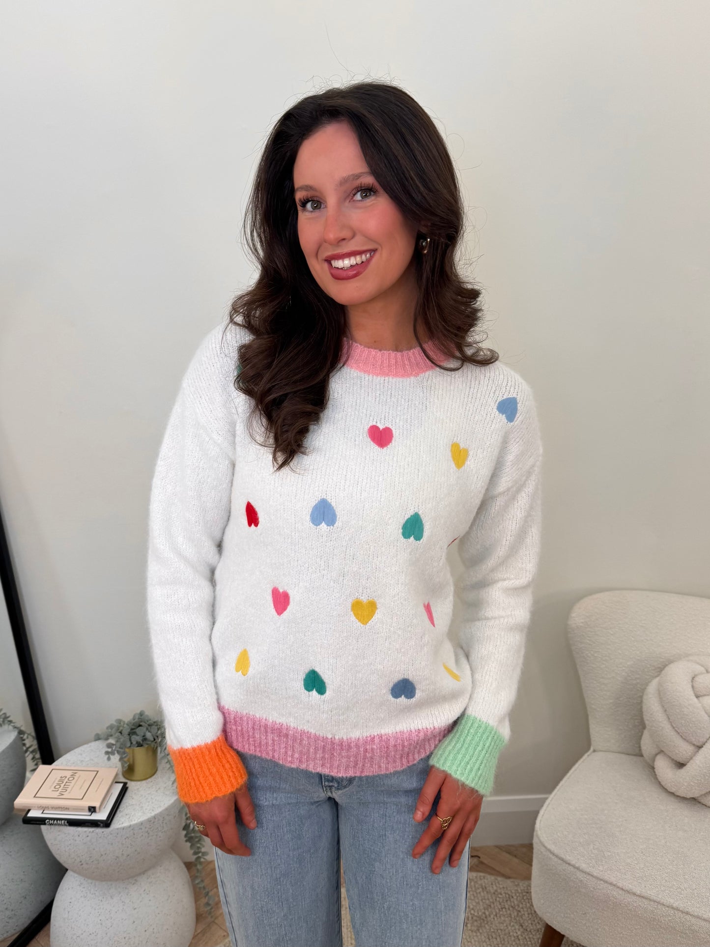 Carly Heart Jumper