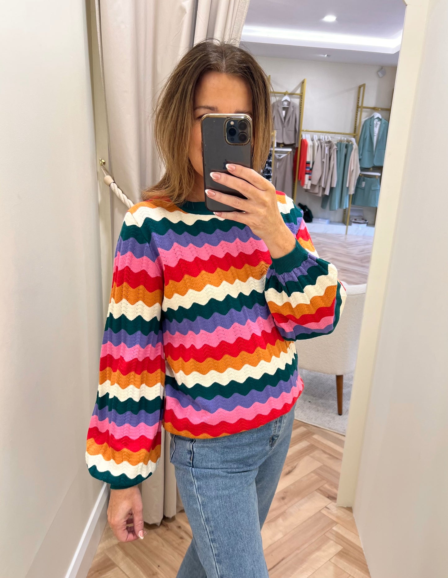 Sugarhill Brighton Ivona Jumperin Multi Beach Waves