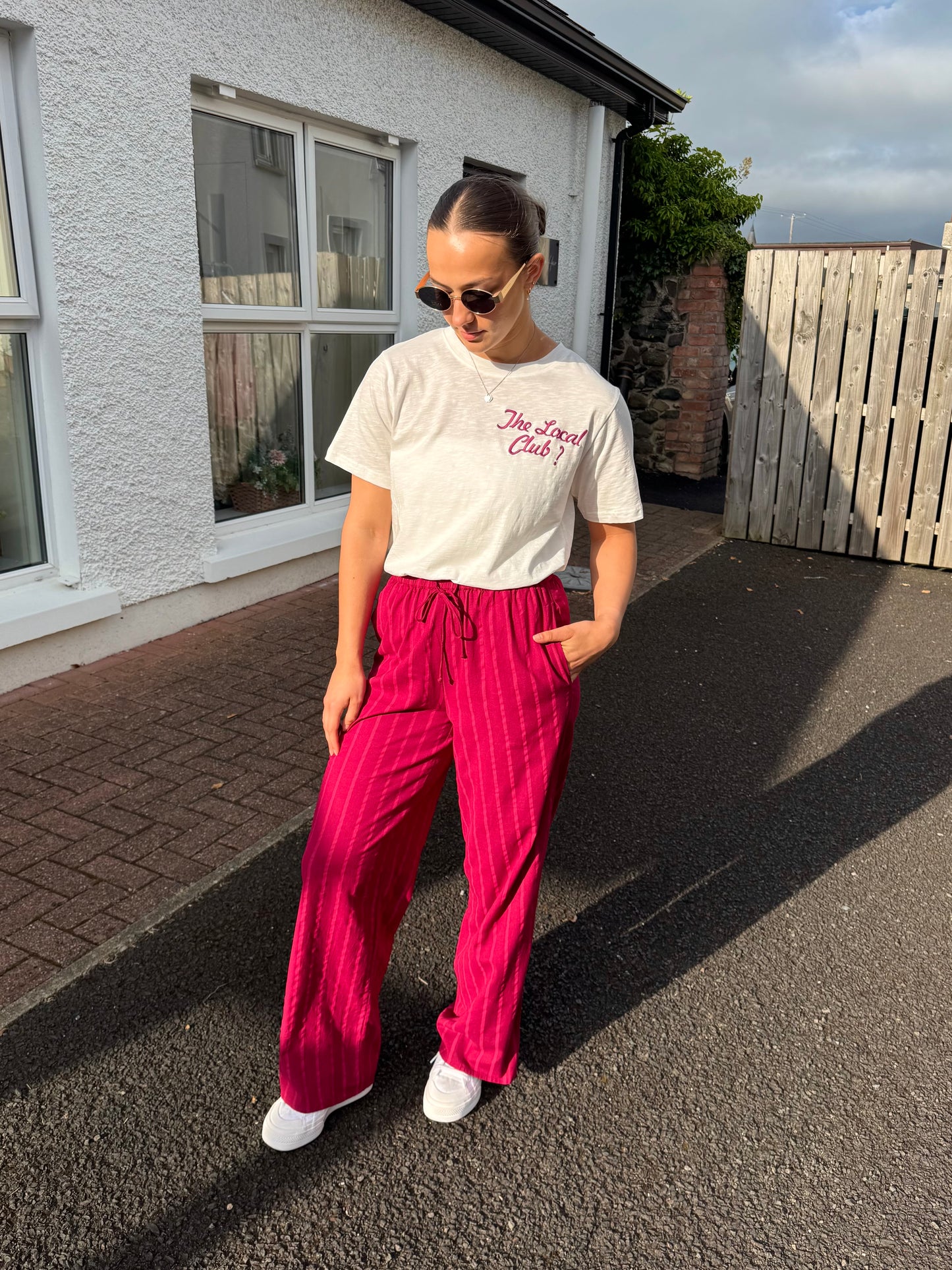 Bovie stripe trousers