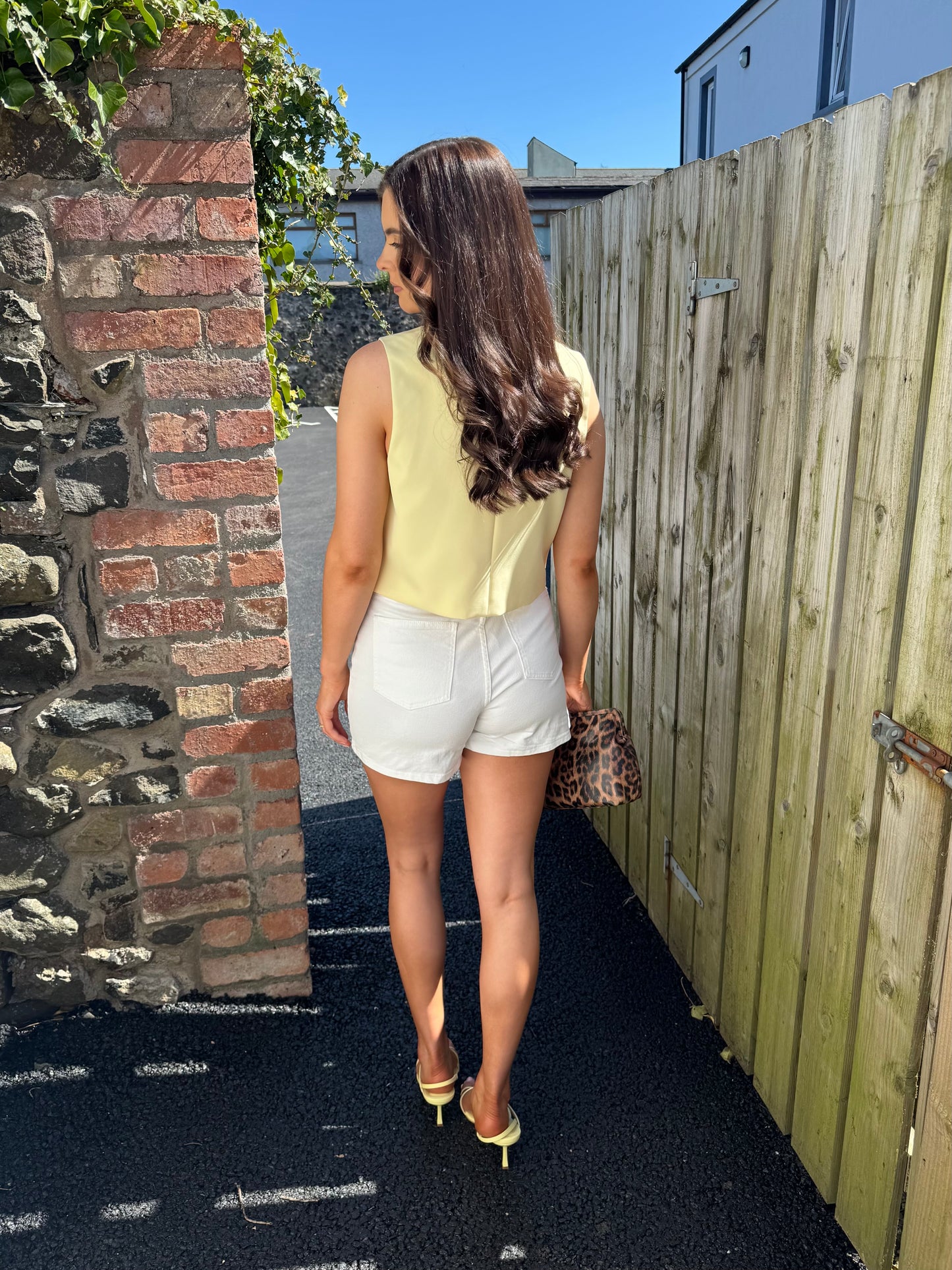 Nimora yellow waistcoat