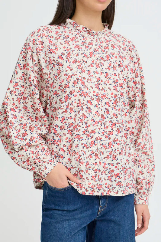 Ihqwina blouse in teaberry