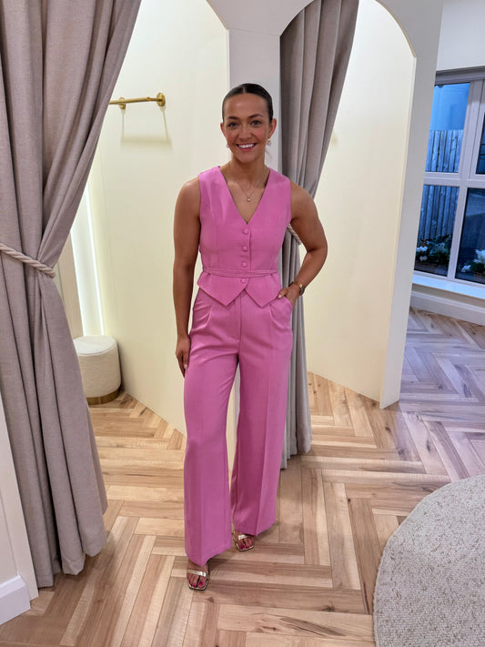 Elle wide leg trousers