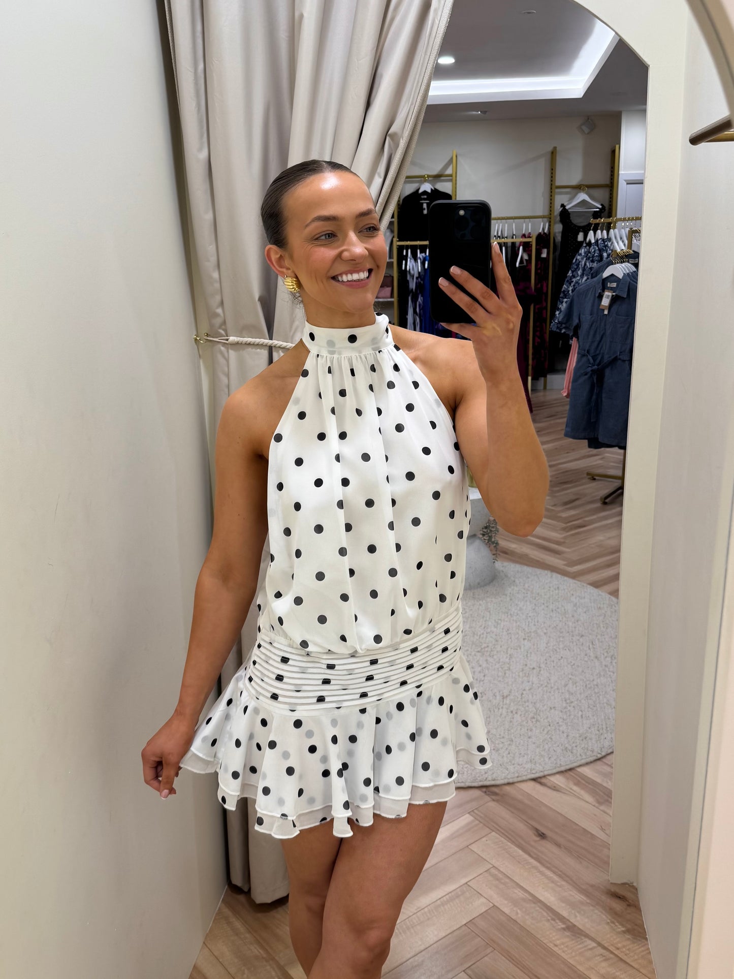 Skye Polka Dot MiniDress
