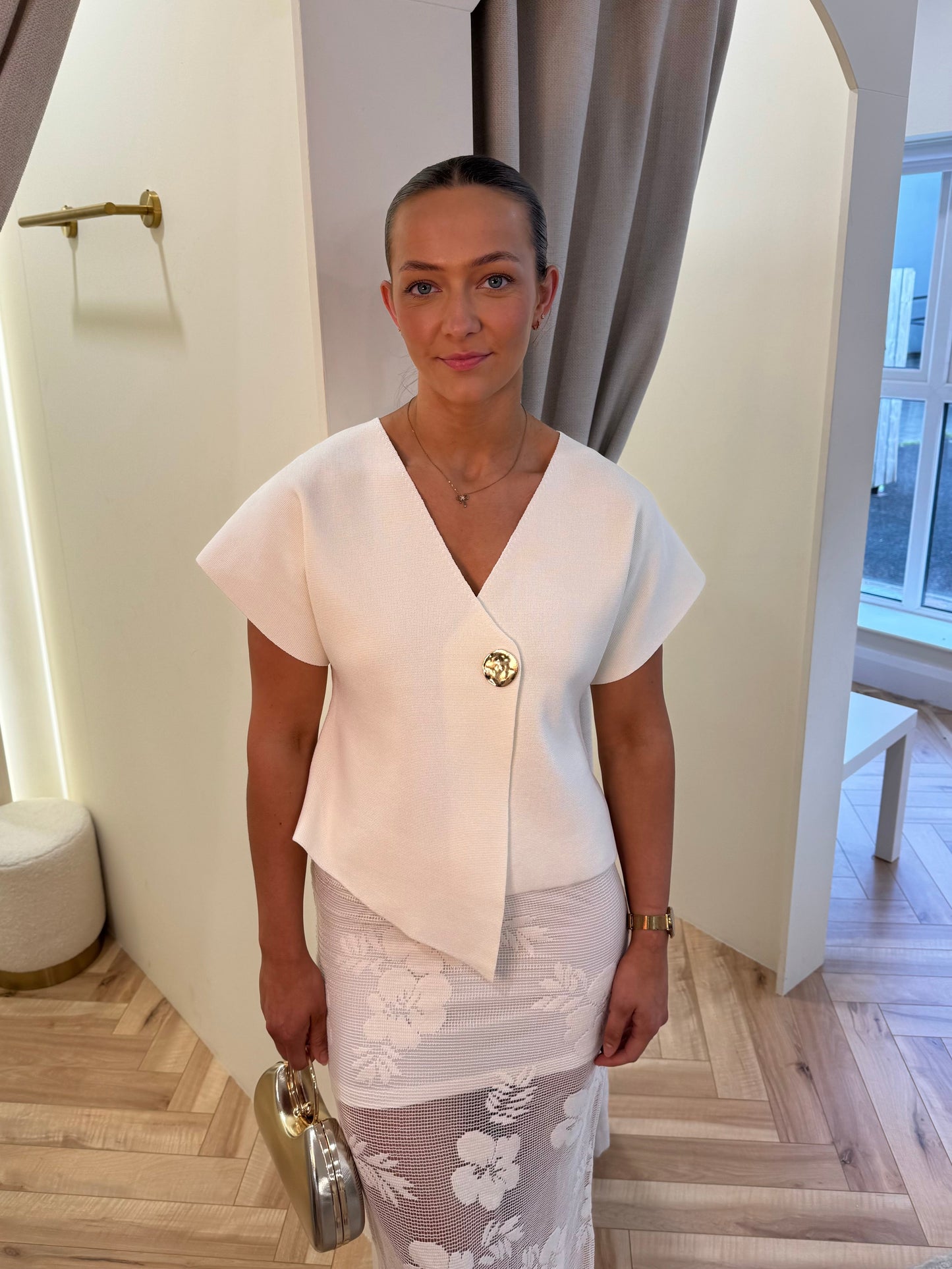 Kyla top in cream