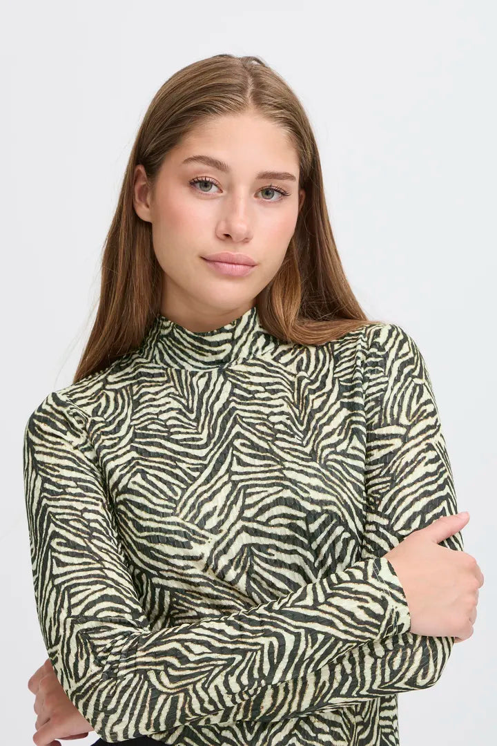 Ihlava Top in Graphic Animal print