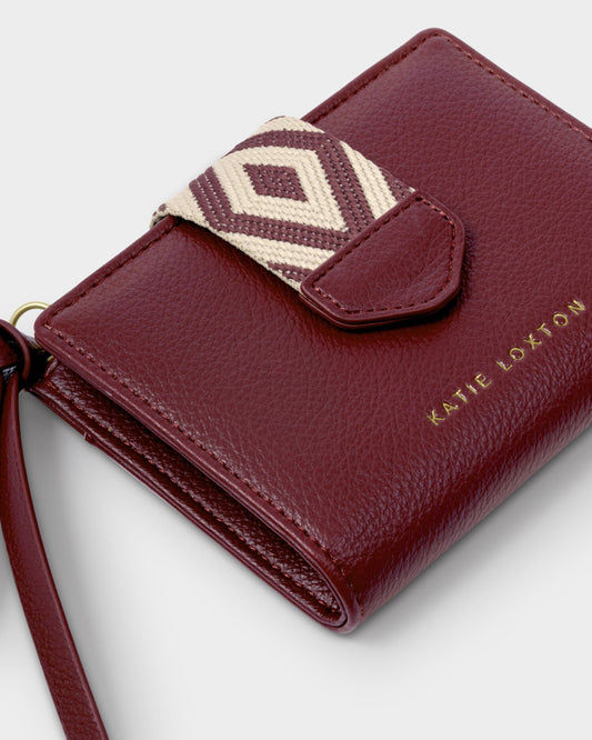 Hallie Small Purse in Cherry