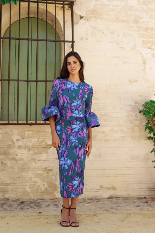 Porta Printed Dress