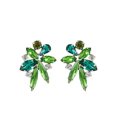 Amani Emerald Crystal Earrings