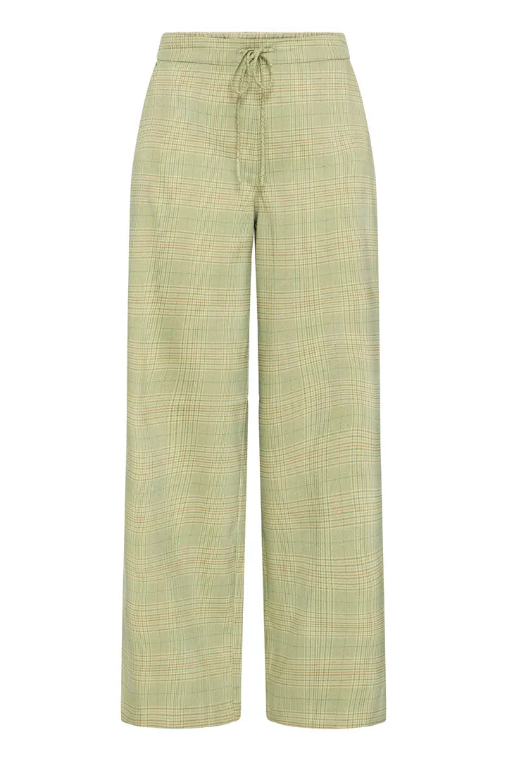 Ihjoli Trousers in Green Check