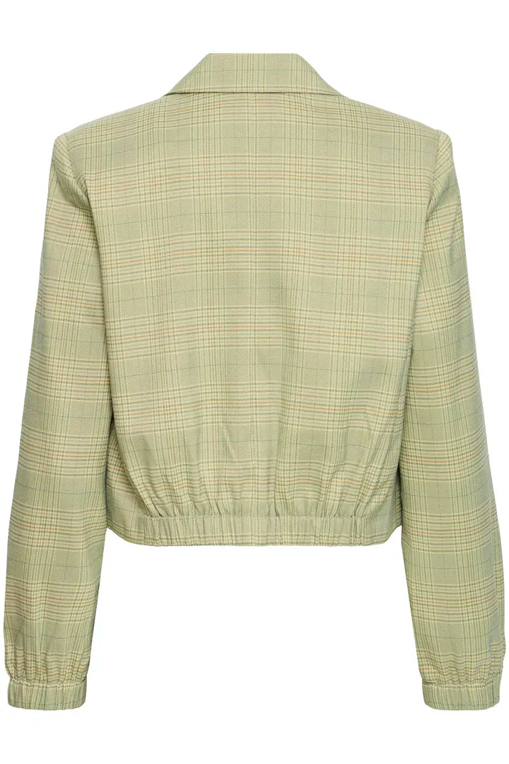Ihjoli Blazer in Green Check