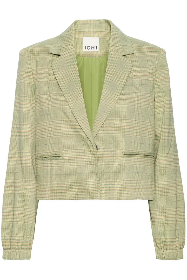 Ihjoli Blazer in Green Check