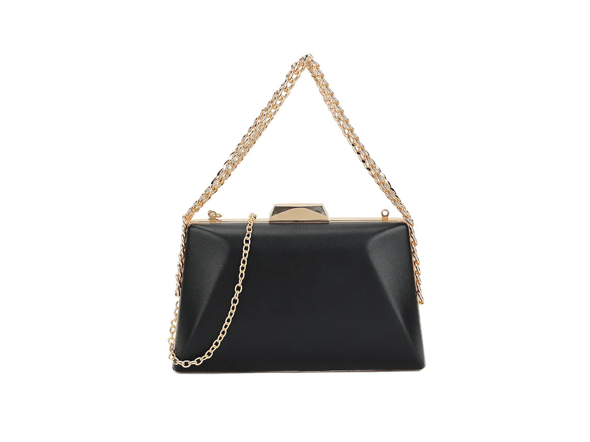 Thea Clutch Handbag in Black