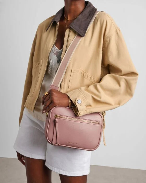 Hallie Crossbody Bag in pink Heather
