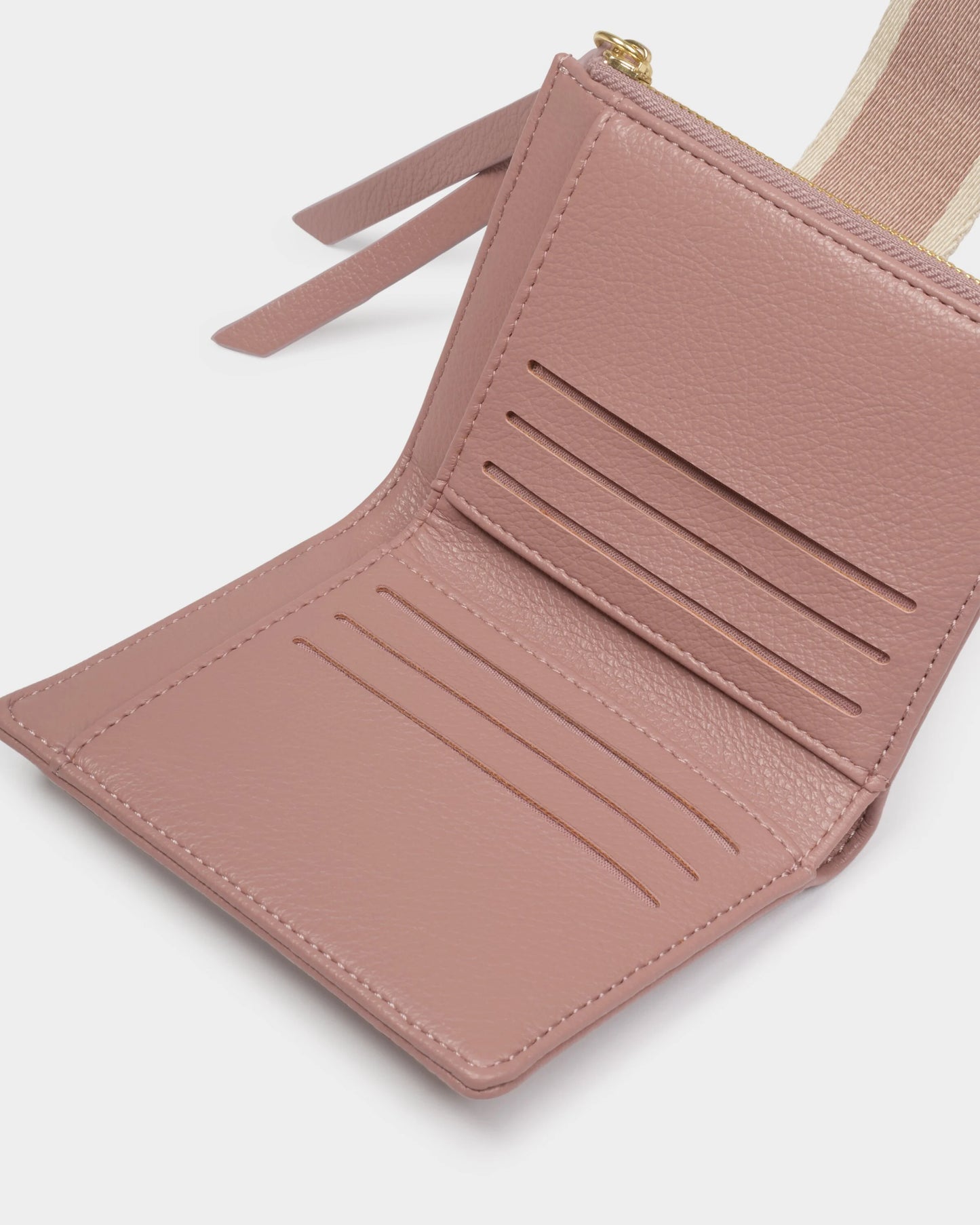 Hallie Purse in Pink Heather