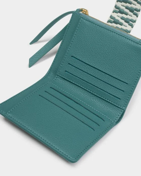 Hallie Purse in Teal