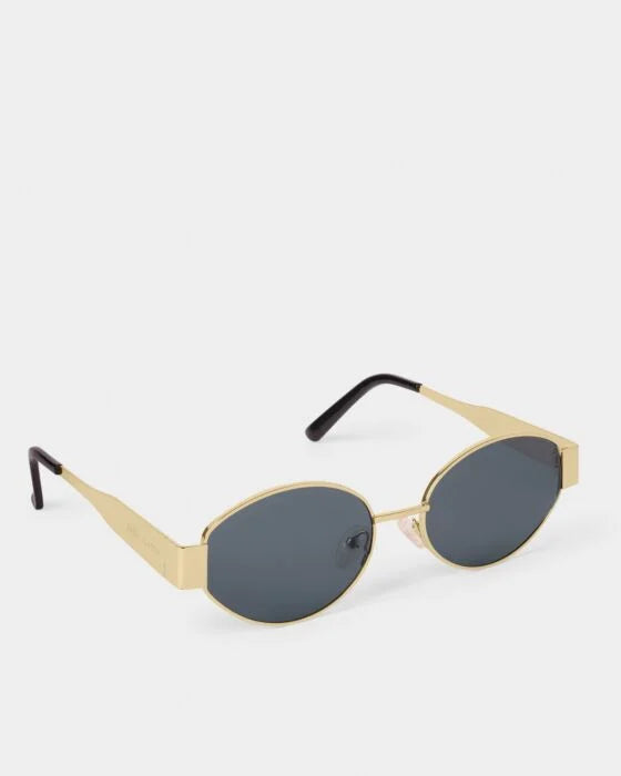 Sienna Sunglasses in Matte Gold