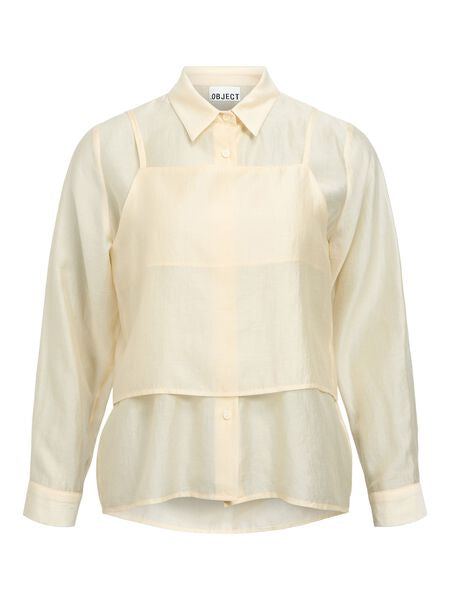 Lisa Layered Shirt in Birch