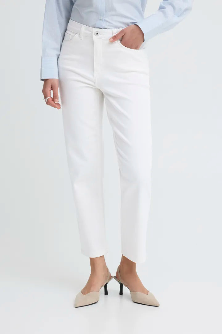 Ihziggy Raven Jeans in White