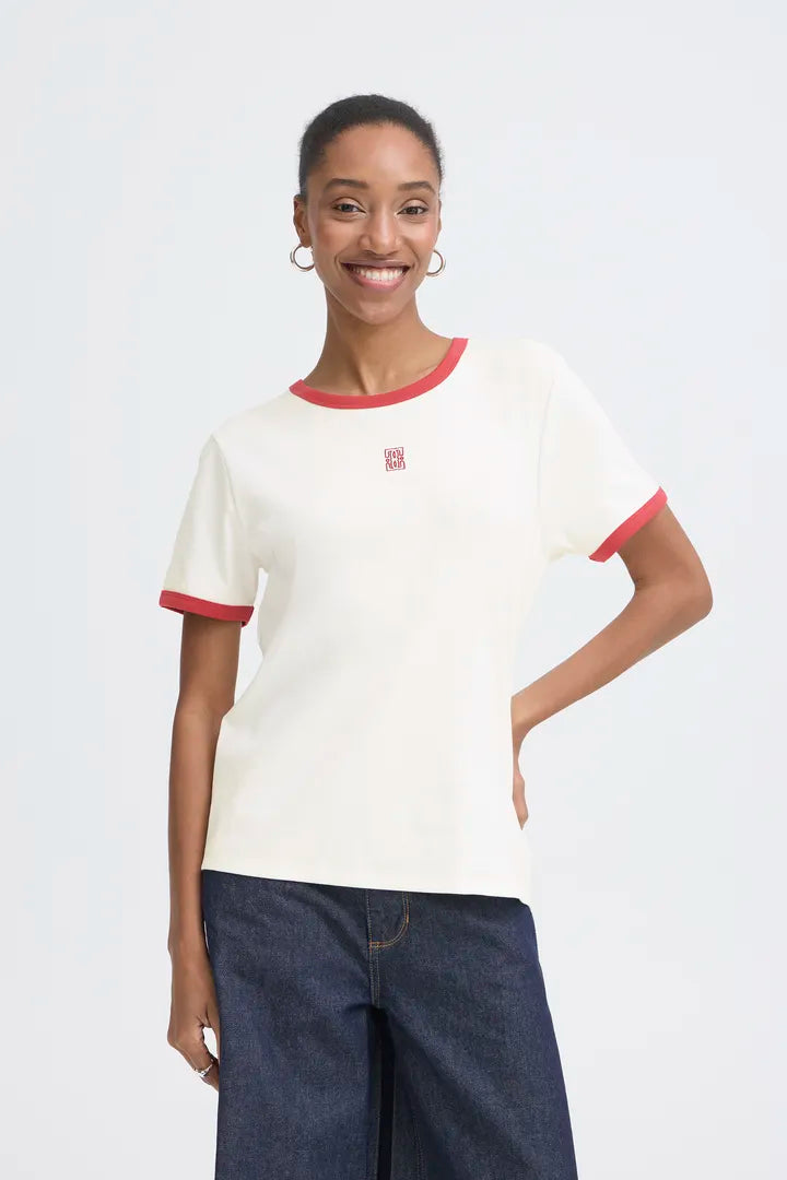 Ihosla T Shirt in Cloud Dancer