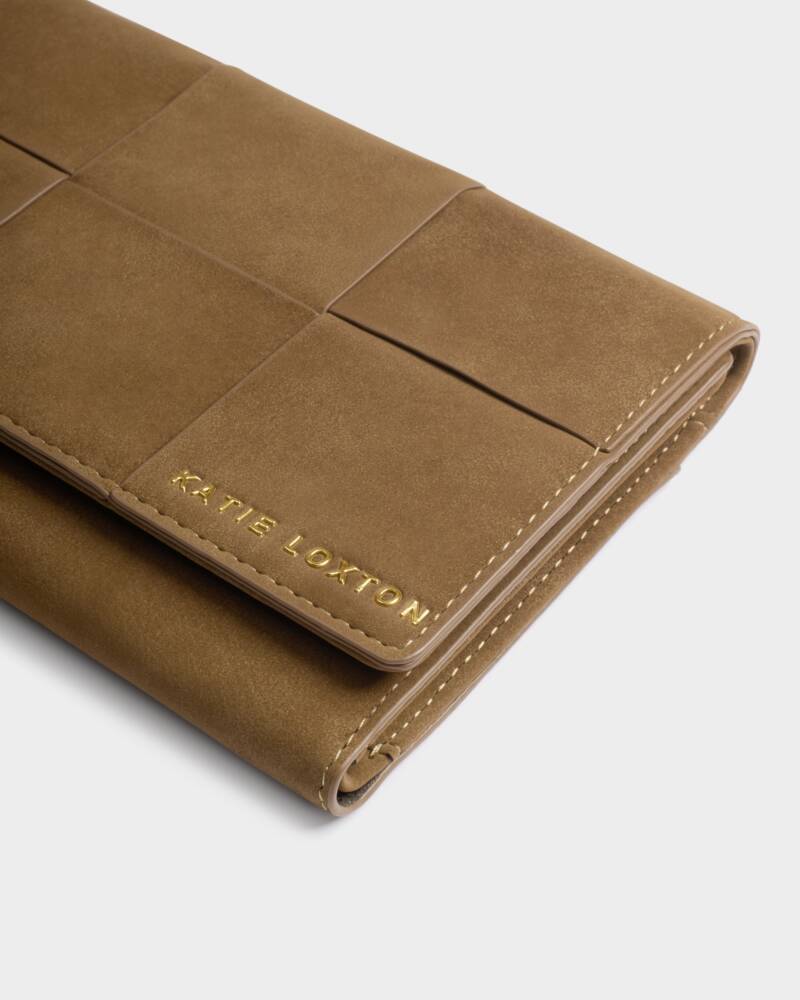 Taya Wove Purse in Caramel