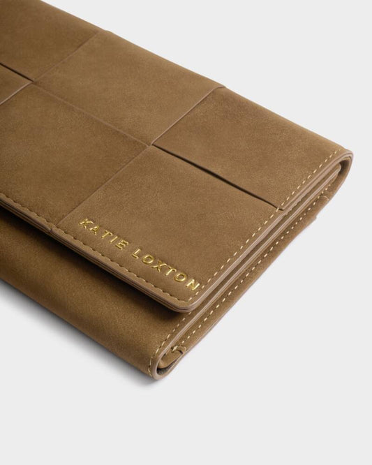 Taya Wove Purse in Caramel