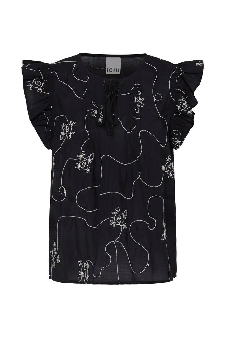 Ihjana Blouse in Black