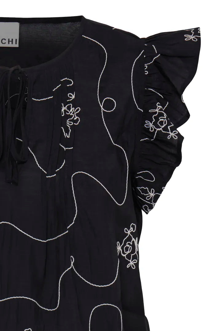 Ihjana Blouse in Black