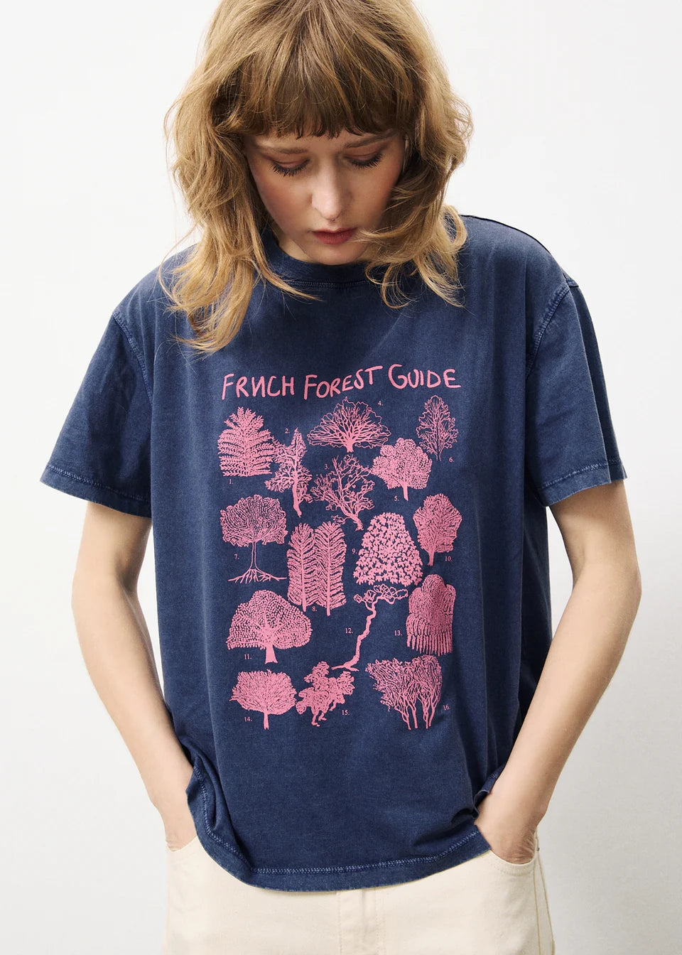 Frnch Morgane Blue Tshirt