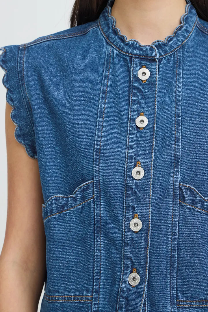 Ihpalou Denim Waistcoat