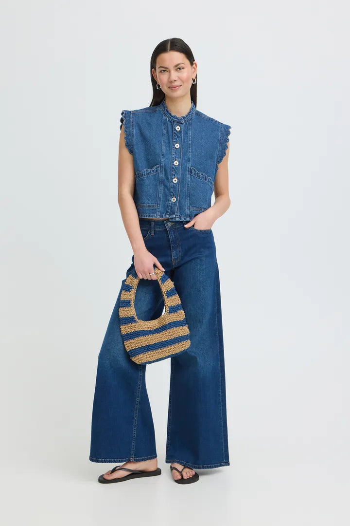 Ihpalou Denim Waistcoat
