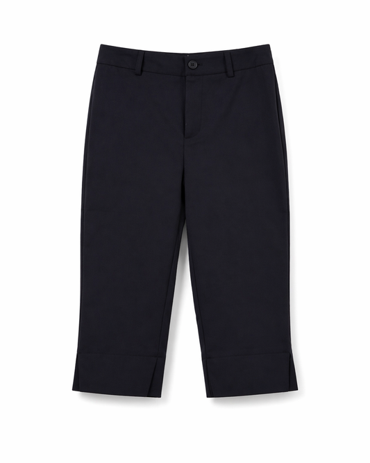 Ria Capri Trousers in Black