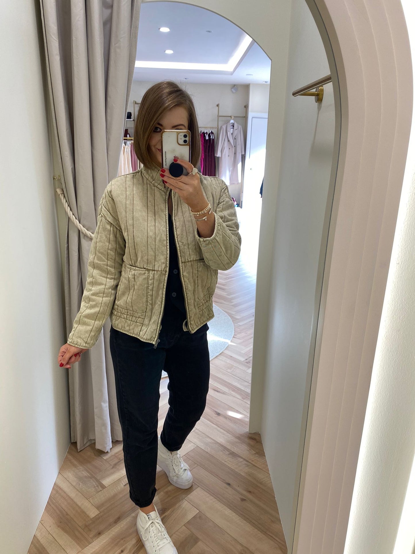 Kirsty Jacket in Beige