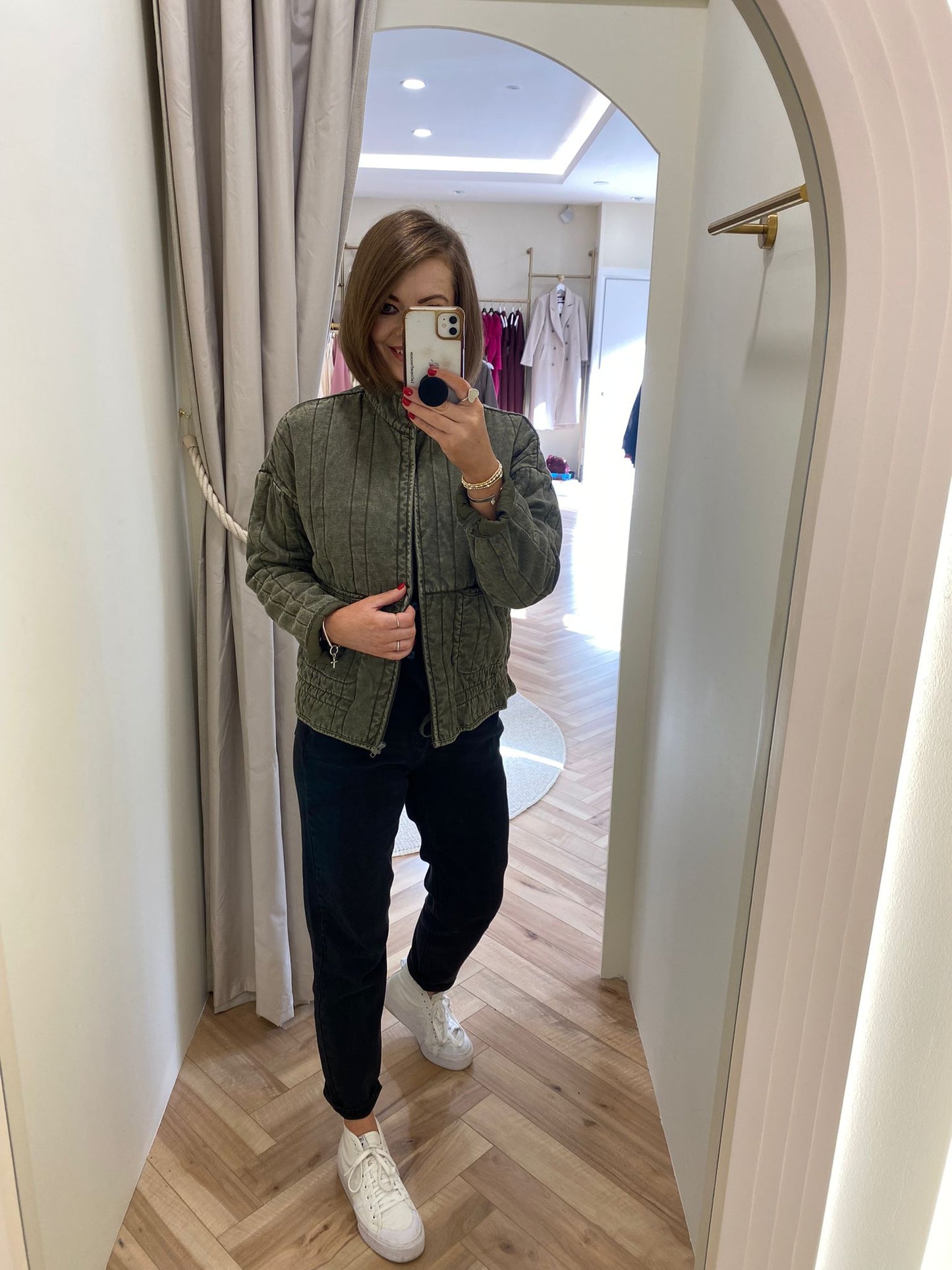 Kirsty Jacket in Khaki