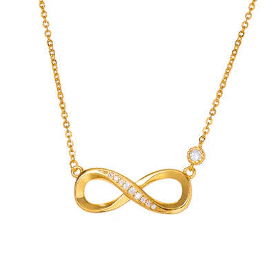 The Pink Box Infinity Necklace