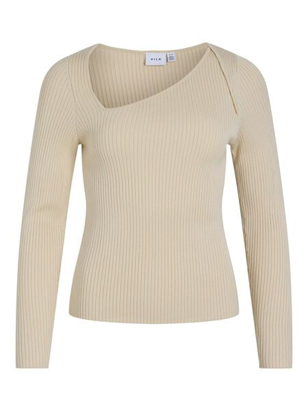 Vinelly Knit Top in Birch