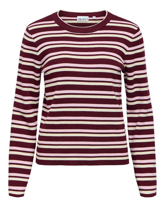 Jester Knit Pullover in Windsor Wine