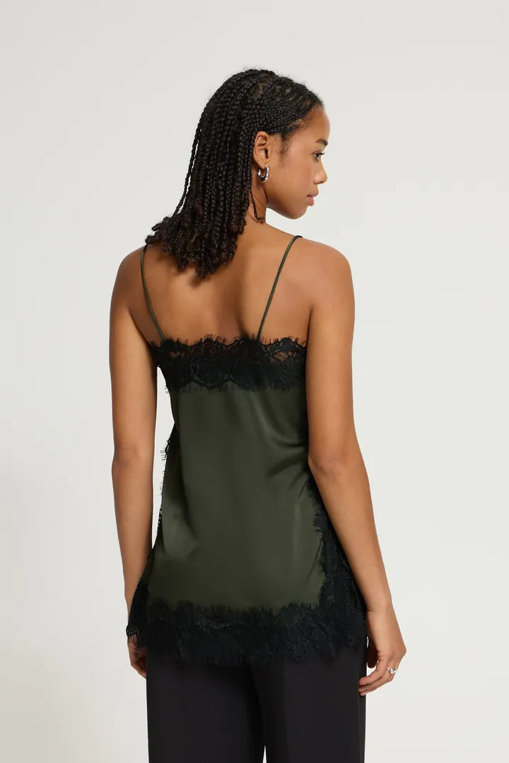 Ihlaccie Top in Forest Night/Green