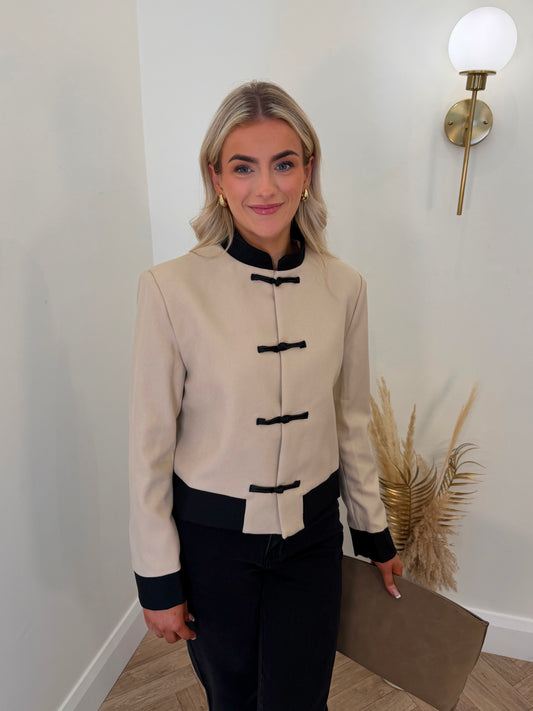 Elise Contrast Jacket
