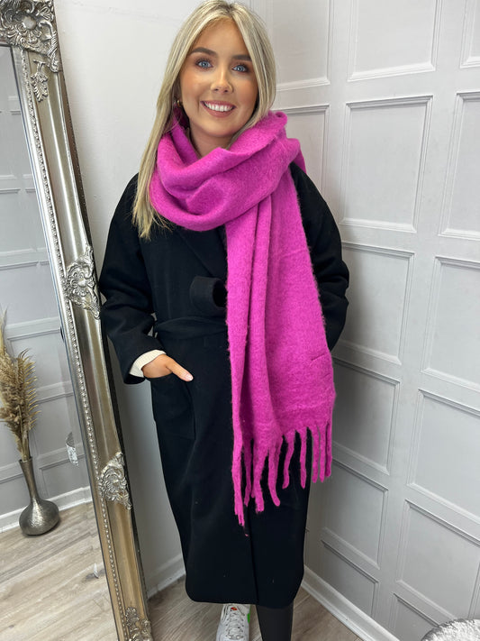 Frnch Winnie scarf pink