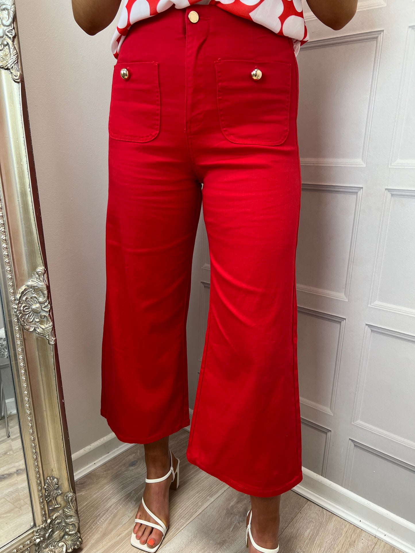Tina Jeans Red