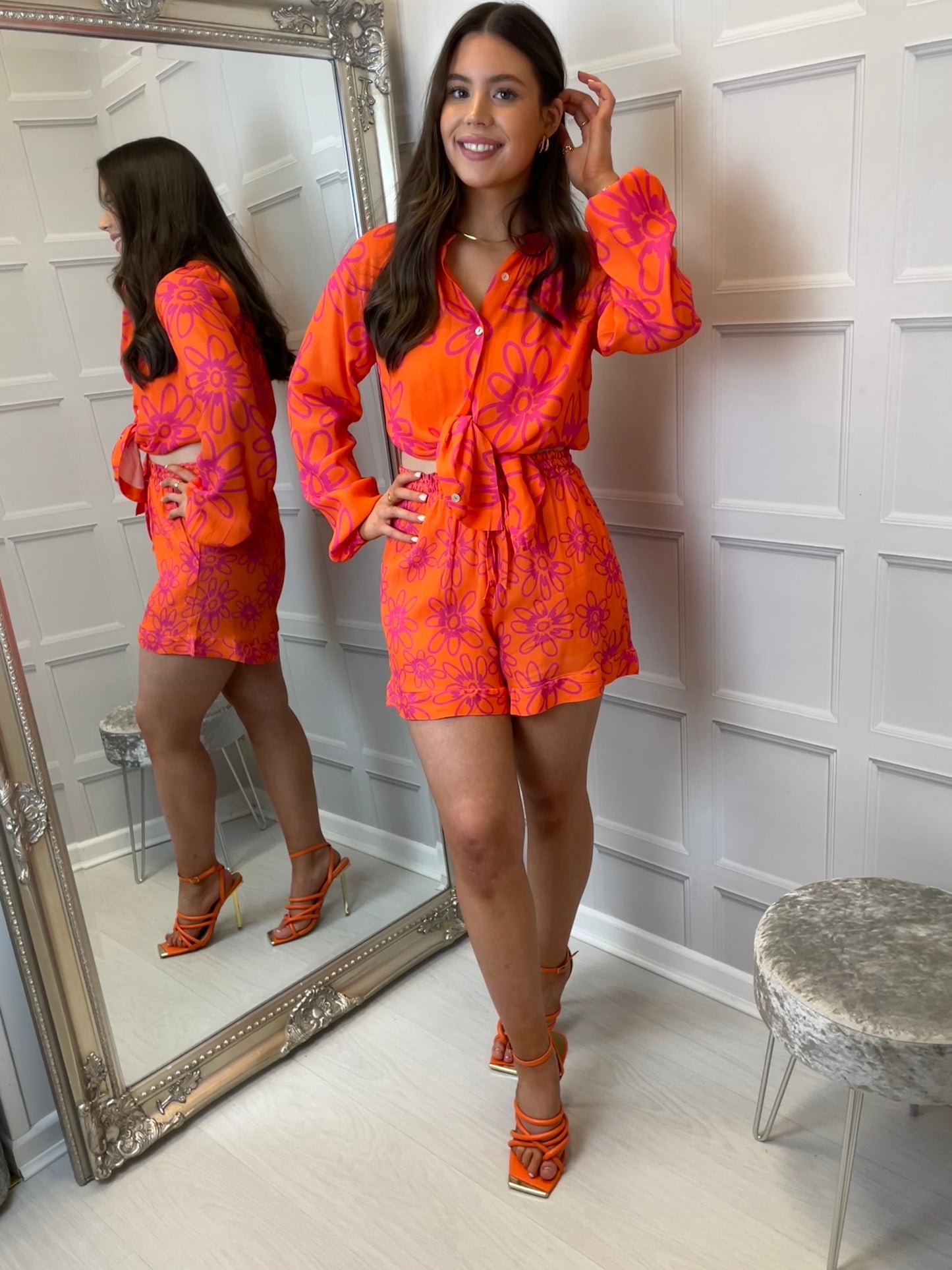FRNCH Jalia Shorts Orange
