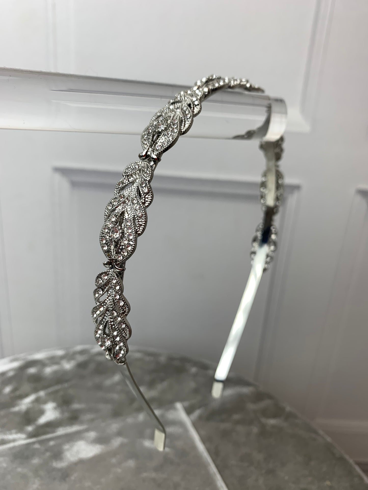 Silver Diamanté Hairband