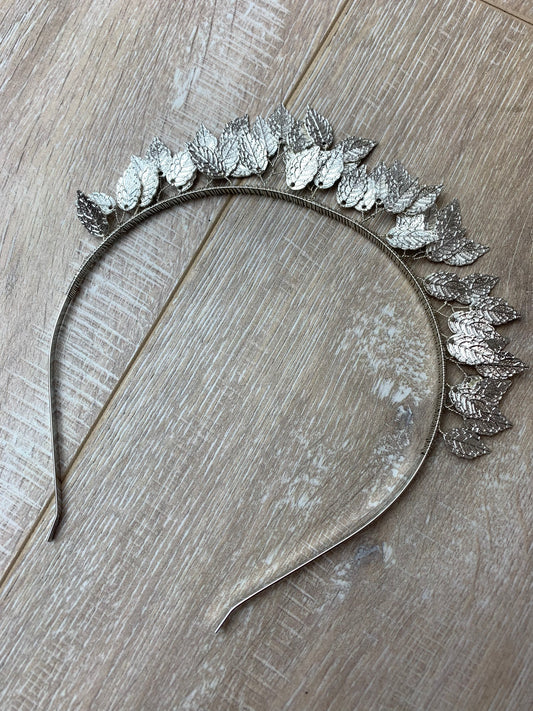 Silver Leaf Hairband