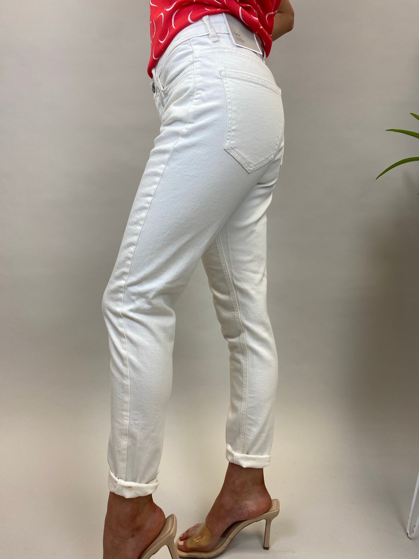 Ichi Ihziggy Lulu White Skinny Jeans