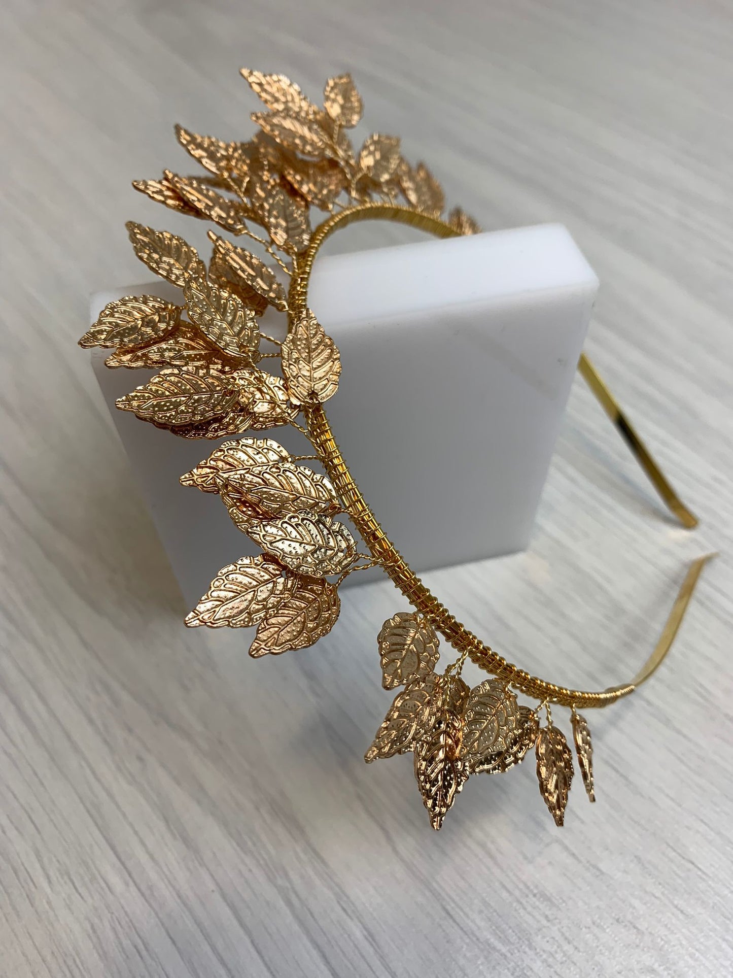 Rose Gold Leaf Hairband